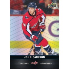 74 John Carlson Base Card 2019-20 Tim Hortons UD Upper Deck
